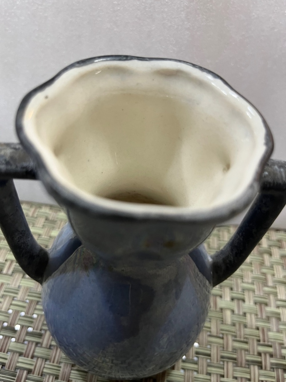 Vintage Czech Art Deco lusterware porcelain vase - Picture 2 of 6